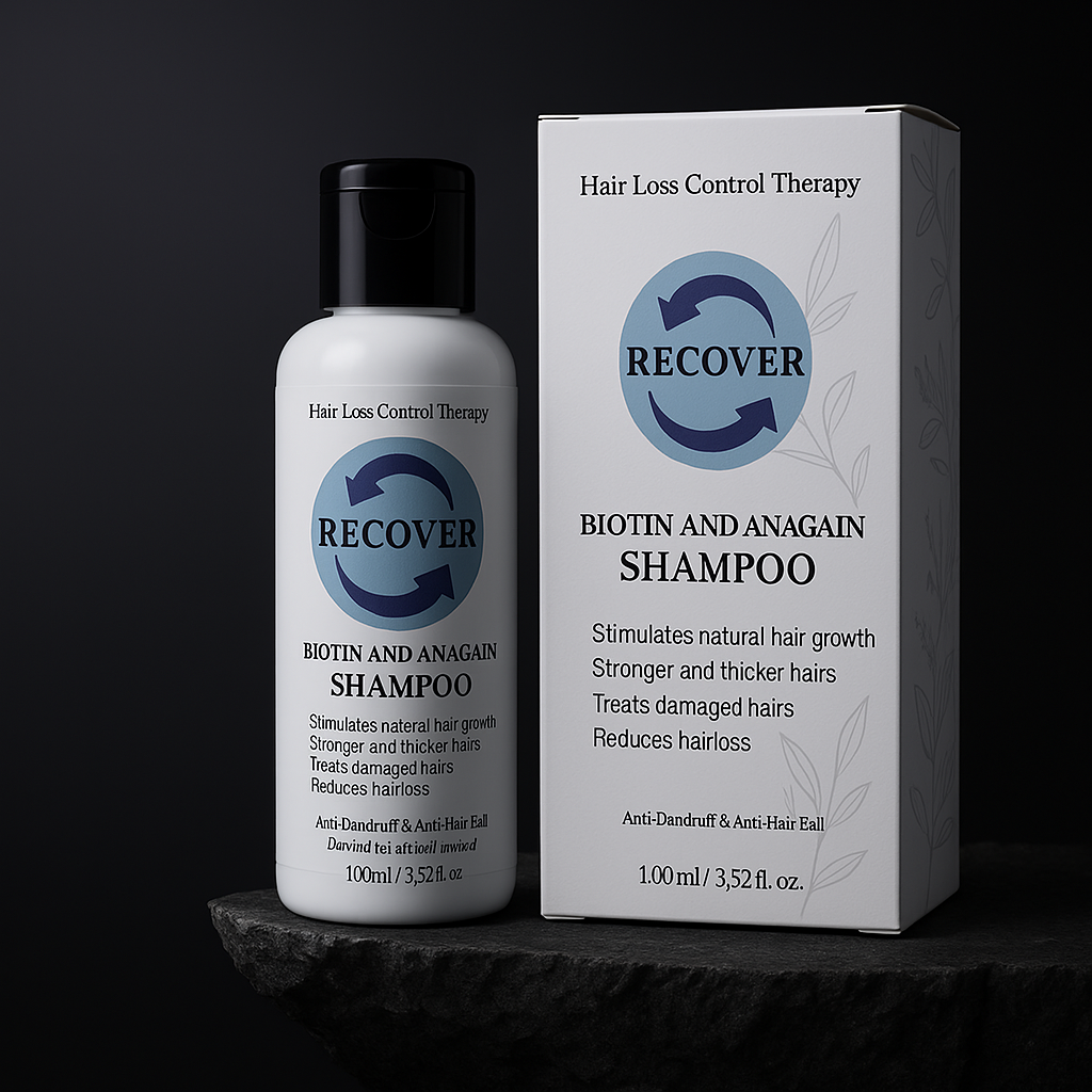 Biotin & Anagain Hair Growth Shampoo | Strengthens & Nourishes for Thicker, Fuller Hair